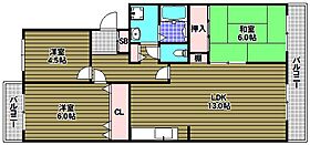 ユージィーコート巽  ｜ 大阪府富田林市中野町3丁目（賃貸マンション3LDK・3階・66.19㎡） その2