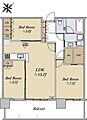 BIGFRONTひろしま西棟24階24.0万円