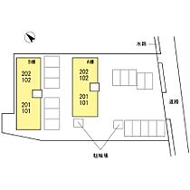 セジュールセラ　A棟  ｜ 広島県福山市千田町大字千田（賃貸アパート2LDK・2階・53.70㎡） その3