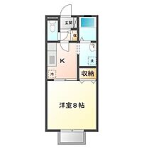 メゾンドヴェール　Ａ・Ｂ  ｜ 広島県福山市神辺町字十九軒屋250-1（賃貸アパート1K・1階・30.39㎡） その2