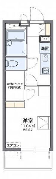 レオパレスフエータ 103｜広島県福山市西桜町2丁目(賃貸マンション1K・1階・19.87㎡)の写真 その2