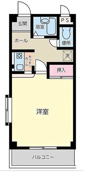 カーサ・イズミ ｜広島県福山市南蔵王町2丁目(賃貸マンション1K・2階・31.98㎡)の写真 その2