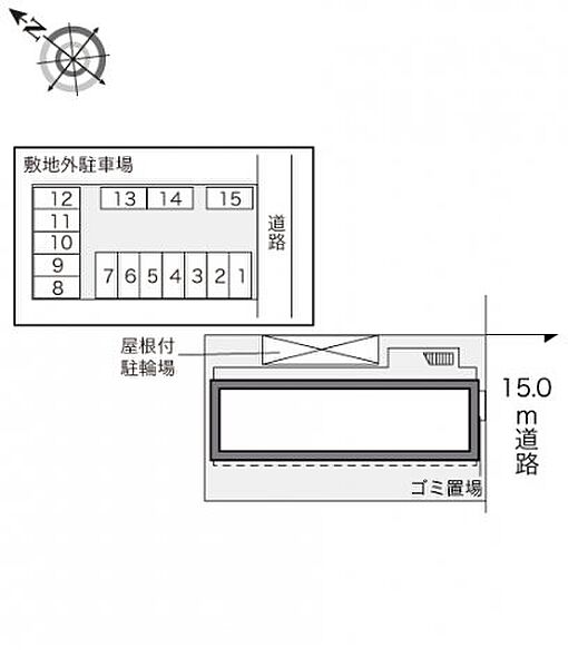 レオパレスオレンジ 108｜広島県福山市御門町3丁目(賃貸マンション1K・1階・19.87㎡)の写真 その3