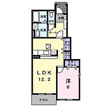 ヴィオラコートＡ  ｜ 広島県福山市山手町3丁目1番20号（賃貸アパート1LDK・1階・45.72㎡） その2