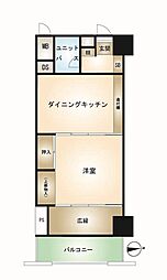 間取図画像 1DK