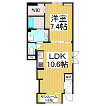 長野県東筑摩郡山形村（賃貸アパート1LDK・1階・44.62㎡） その2