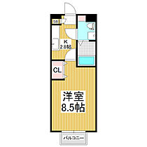 ハイツたんぽぽ 104 ｜ 長野県塩尻市大字広丘野村（賃貸マンション1K・1階・24.70㎡） その2