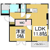 サンパレスREI　A棟  ｜ 長野県塩尻市大字広丘野村（賃貸アパート1LDK・1階・42.60㎡） その2