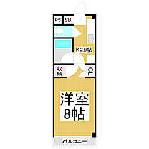 レジデンスオオタ 201 ｜ 長野県塩尻市大字広丘吉田（賃貸マンション1K・2階・25.30㎡） その2