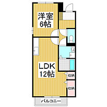 EAST FLATS  ｜ 長野県塩尻市大門三番町（賃貸アパート1LDK・1階・45.55㎡） その2