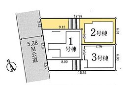 板橋区小茂根422　全3棟　2号棟