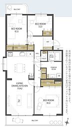 物件画像 所沢パークタウングリーン並木2号棟