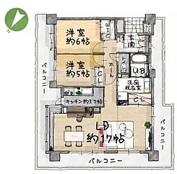 物件画像 ダイアパレス新所沢けやき台II