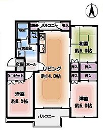 物件画像 西武狭山グリーンヒル6号棟