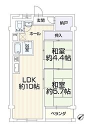 物件画像 所沢コーポラスB棟