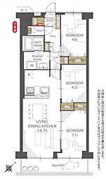 物件画像 若葉台マンション