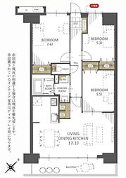 物件画像 エクレール武蔵野ヒルズB棟