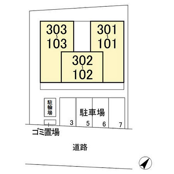 ルシール 301｜千葉県流山市南流山4丁目(賃貸アパート1LDK・3階・37.92㎡)の写真 その3