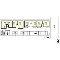 リビングタウン大金平　B 203 ｜ 千葉県松戸市5-372（賃貸アパート1LDK・2階・48.00㎡） その3