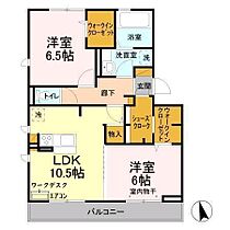 千葉県松戸市1-157（賃貸アパート2LDK・3階・60.88㎡） その2