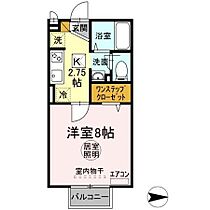 千葉県流山市大字東深井134-38（賃貸アパート1K・1階・26.71㎡） その2