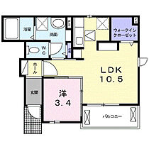 シャイン・ヒルズVI 101 ｜ 千葉県柏市豊四季233-5（賃貸アパート1LDK・1階・36.41㎡） その2