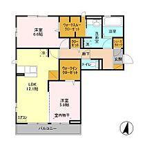 セントラルアヴェニュー　C 203 ｜ 千葉県流山市前平井32-（賃貸アパート2LDK・2階・67.09㎡） その2