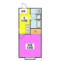 サンロードスI D ｜ 福岡県久留米市津福本町467-7（賃貸マンション1K・1階・29.15㎡） その2