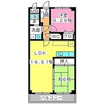 サニーサイド 402 ｜ 福岡県大野城市仲畑３丁目5-24（賃貸マンション2LDK・4階・65.04㎡） その2