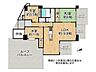 間取り：ルーフバルコニー付きの3LDK！