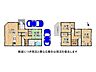 間取り：全居室収納+納戸付きの収納豊富な間取りです！
