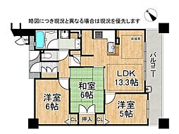 ソフィア垂水高丸ハーティスクエア 3LDKの間取図画像