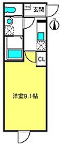 GRADUS大和田町  ｜ 埼玉県さいたま市見沼区大和田町2丁目（賃貸アパート1K・1階・25.20㎡） その2