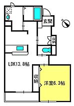 アークガーデンB  ｜ 埼玉県さいたま市見沼区大字中川（賃貸アパート1LDK・1階・47.93㎡） その2