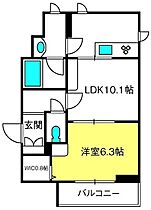 シュ　シュ  ｜ 埼玉県さいたま市中央区鈴谷6丁目12（賃貸マンション1LDK・2階・39.98㎡） その2