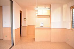 サンパティーク A館 1階2LDKのリビング/ダイニング