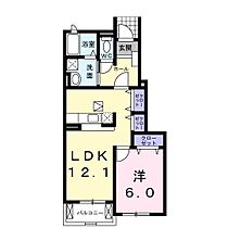 エアリーレジデンス  ｜ 埼玉県上尾市大字平方462-1（賃貸アパート1LDK・1階・45.72㎡） その2