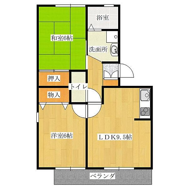 ベルメゾンかわもと ｜埼玉県さいたま市見沼区大和田町2丁目(賃貸マンション2LDK・3階・49.68㎡)の写真 その2