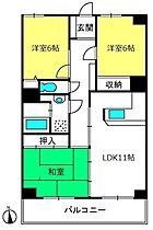 グランドール・ラシン  ｜ 埼玉県さいたま市北区日進町1丁目450-1（賃貸マンション3LDK・3階・75.87㎡） その2