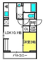 Noble Palece北浦和  ｜ 埼玉県さいたま市浦和区北浦和1丁目（賃貸アパート1LDK・1階・31.56㎡） その2