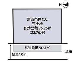 物件画像 庄内幸町1丁目　建築条件なし売土地