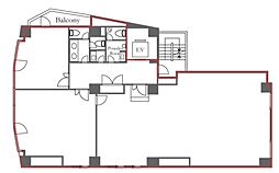 タワーフロント神谷町の間取図画像