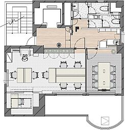 NOVELWORKKandaの間取図画像