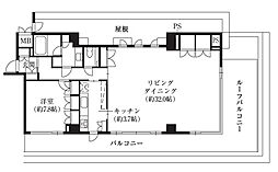 VORT恵比寿Dual'sの間取図画像