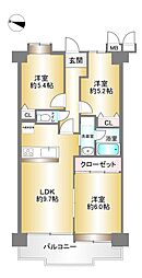 間取図画像 3LDK