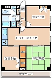 ソフィア代田 3LDKの間取図画像