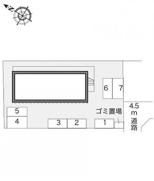 レオパレスいずみ 205｜茨城県牛久市南3丁目(賃貸アパート1K・2階・19.87㎡)の写真 その3