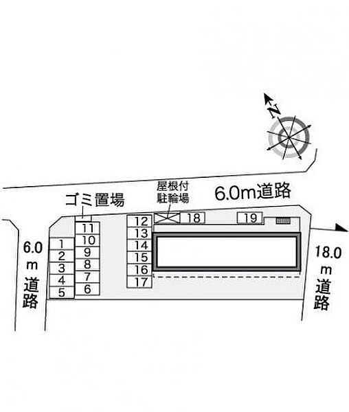 レオパレスソレーユ　II 203｜茨城県牛久市栄町1丁目(賃貸マンション1K・2階・23.18㎡)の写真 その3