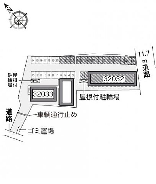 レオパレスケリュスＡ 201｜茨城県牛久市猪子町(賃貸アパート1K・2階・28.02㎡)の写真 その3