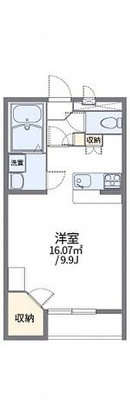 レオパレスケリュスＢ 206｜茨城県牛久市猪子町(賃貸アパート1K・2階・31.05㎡)の写真 その2